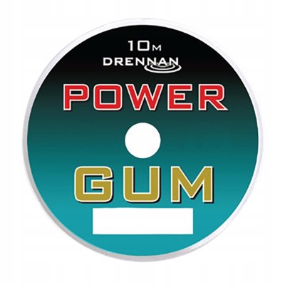 Drennan Amortyzator 0,65mm Power Gum Przezroczysty/10m