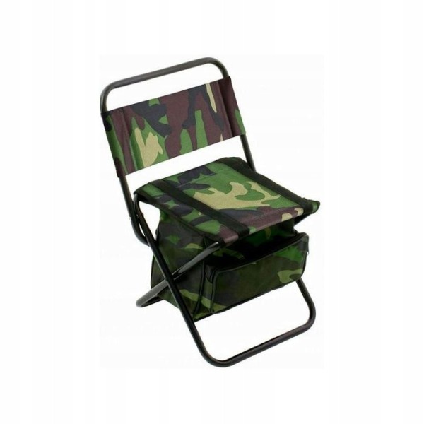 Mikado Krzesło Składane z Torbą Camo