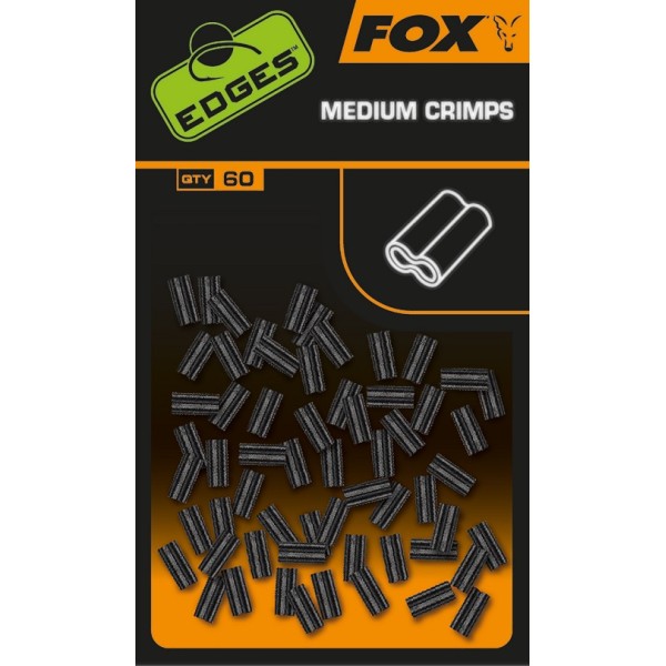 Fox Tuleje Zaciskowe Edges Medium Crimps 0,7mm/60szt.