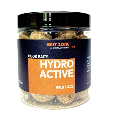 Bait Zone Kulki Hydro-Active Hook Baits Fruit Ace 250ml