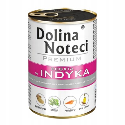 Karma dla psa indyk 400g DOLINA NOTECI