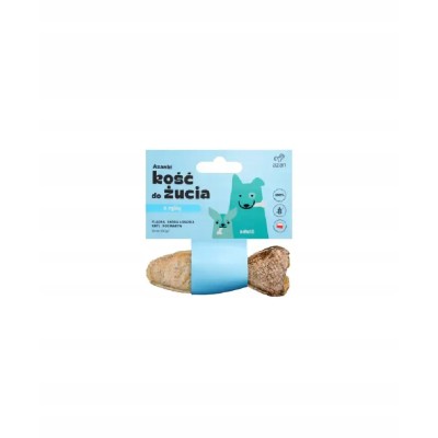 Kość z flądrą rybka 12cm AZANKI