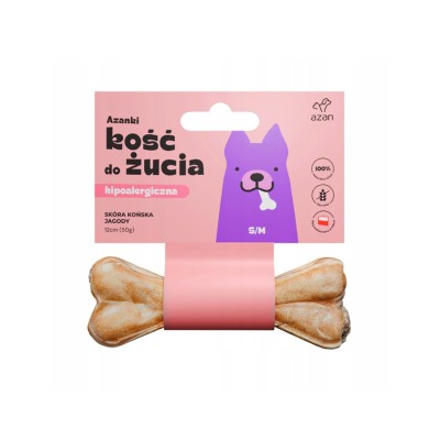 Kośc ze skóry końskiej S/M 12cm AZANKI