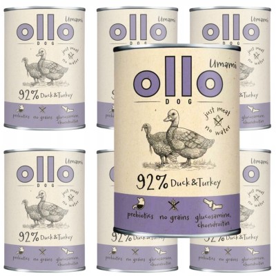 OLLO umami kaczka i indyk 850g