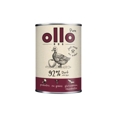 OLLO pure kaczka z jabłkiem 400g