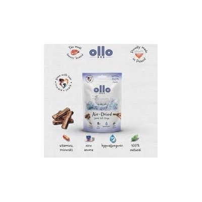 OLLO przysmak strips jagnięcina 80g