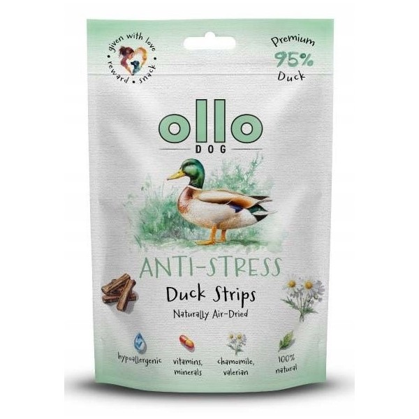 OLLO przysmak strips kaczka 80g