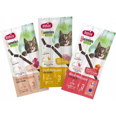 Przysmak treningowy dla kota  pałeczki jagnięcina z ryżem  ZOLUX
