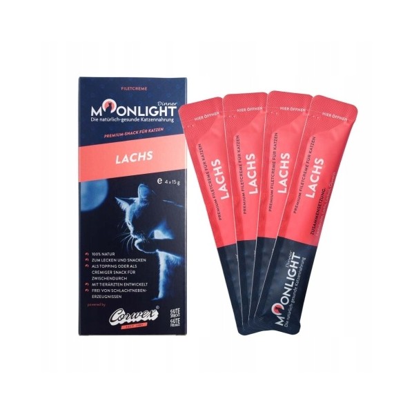 Moonlight creme łosoś (4x15g)