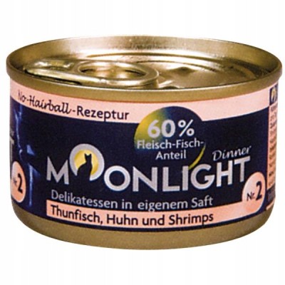 Moonlight 2 tuńczyk +kurczak+krewetki 80g