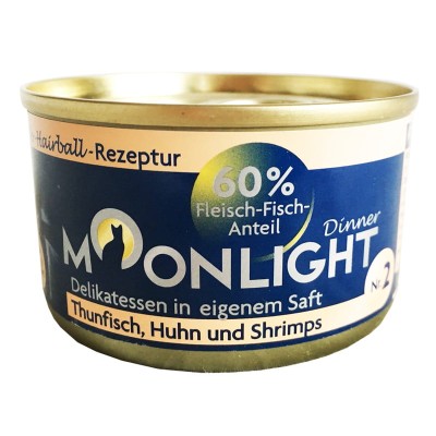 Moonlight 2 tuńczyk +kurczak+krewetki 80g
