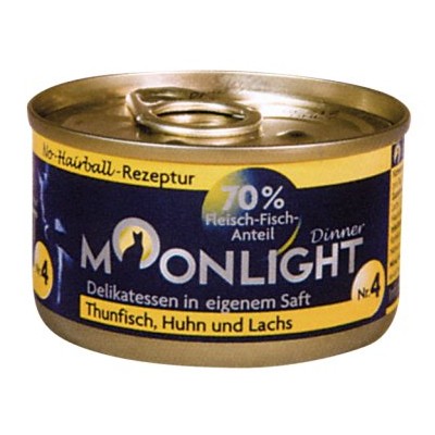 Moonlight 4 tuńczyk+kurczak+łosoś 80g