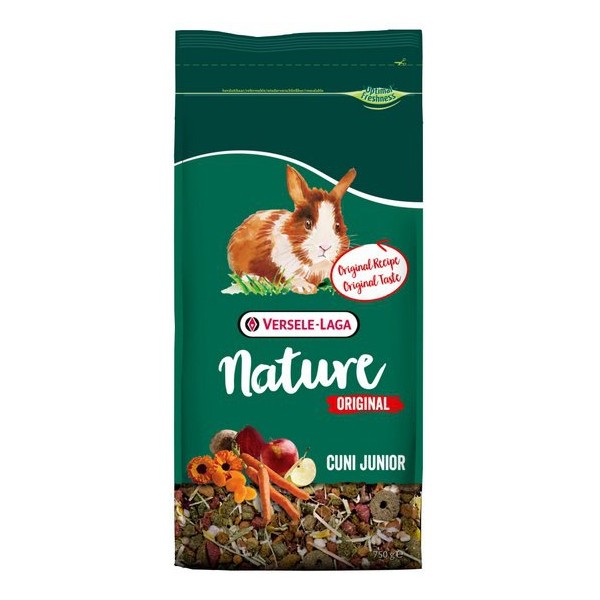 Cuni junior Nature original 750g pokarm dla młodych królików VERSELELAGA
