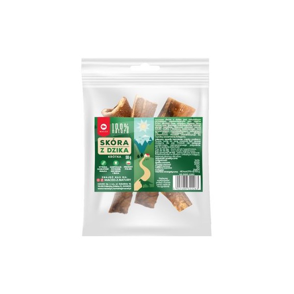 Skóra z dzika krótka 50g MACED