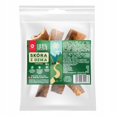Skóra z dzika krótka 50g MACED