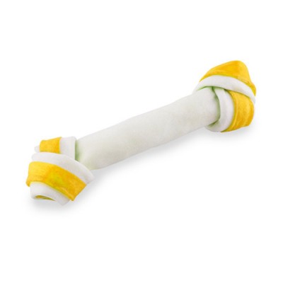 Kość wiązana biało-żółta 21cm MACED