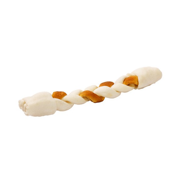 Warkocz premium brąz-biały 25 cm MACED