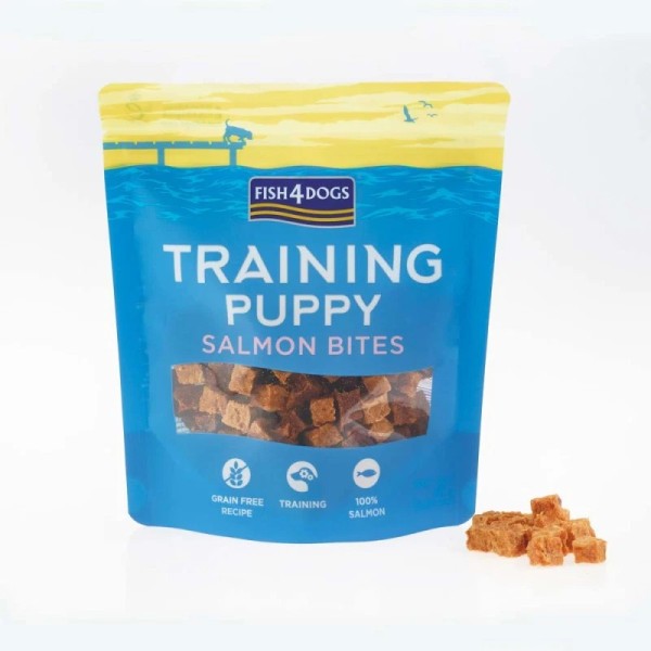 Przysmaczki training puppy salmon bites 80g F4D