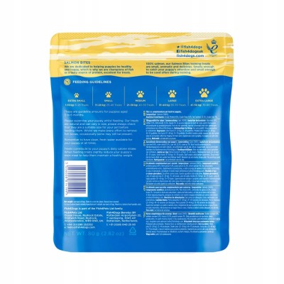 Przysmaczki training puppy salmon bites 80g F4D