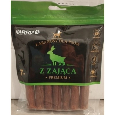 Kabanosy premium 180g zając YARRO