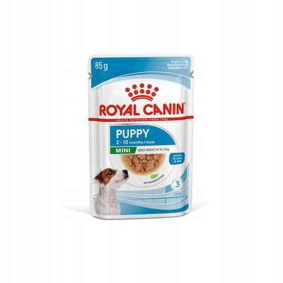 Karma dla psa mokra mini puppy w sosie 85g ROYAL CANIN