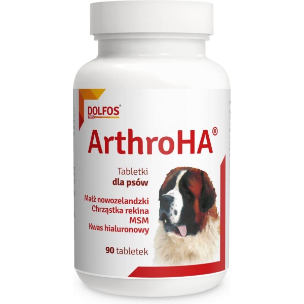 ArthroHA tabletki na stawy dla psa 90 tab. Dolfos
