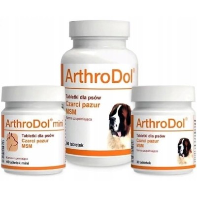 ArthroDol tabletki wspomagające ruchliwość dla psa 90 tab. Dolfos