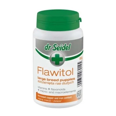 Flawitol dla szczeniąt ras dużych 60 tabl DR SEIDL