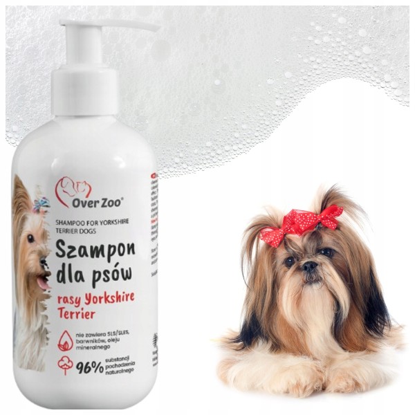 Szampon dla yorkshire terrier 250ml OVER ZOO