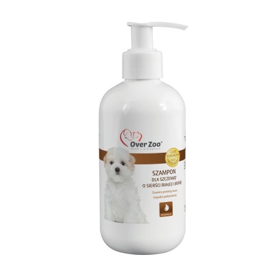 Szampon dla szczeniąt rasa biała 250ml OVER ZOO
