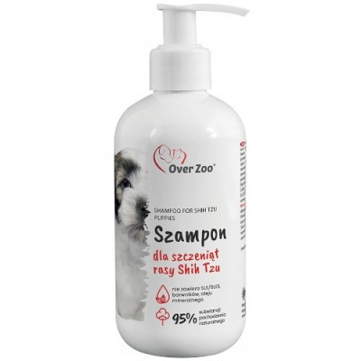 Szampon dla szczeniąt rasy Shih Tzu 250ml OVER ZOO