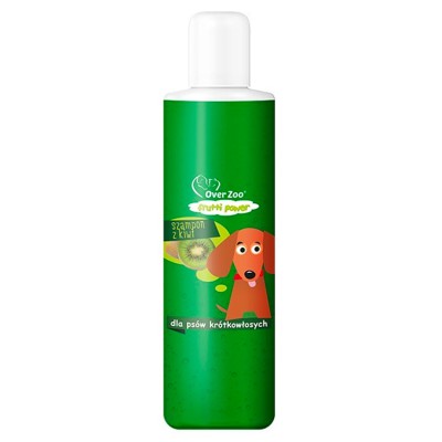 Szampon z kiwi dla psów krótkowłosych  200ml OVER ZOO
