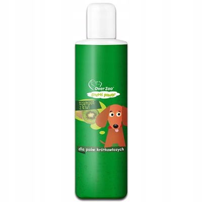 Szampon z kiwi dla psów krótkowłosych  200ml OVER ZOO