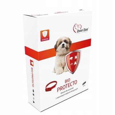 OVER ZOO Obroża bio protecto plus szczeniak