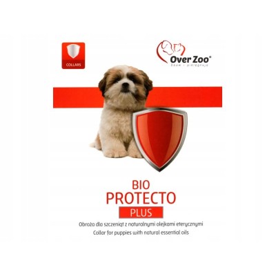 OVER ZOO Obroża bio protecto plus szczeniak