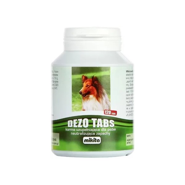 Dezo Tabs tabletki dla psa 120tabl. Mikita