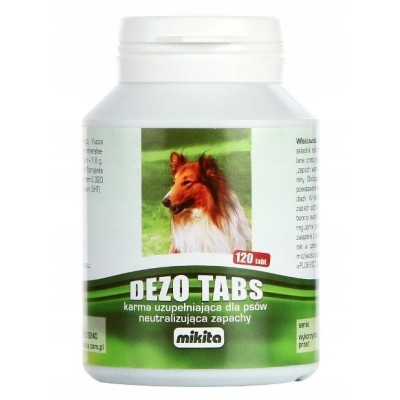 Dezo Tabs tabletki dla psa 120tabl. Mikita