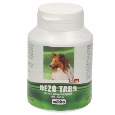 Dezo Tabs tabletki dla psa 120tabl. Mikita