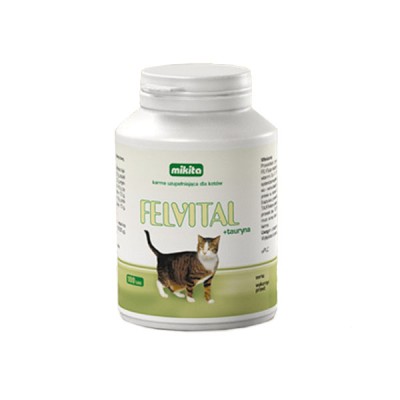 Felvital+tauryna tabletki witaminy dla kota 100tabl Mikita
