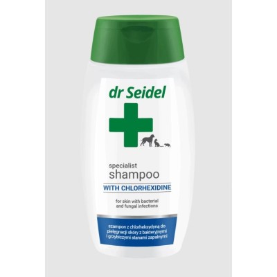 DR SEIDL Szampon dla psów i kotów z chlorheksydyną 220ml