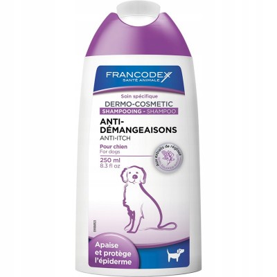 Szampon dla psa przeciwświądowy , bez parabenów 250ml FRANCODEX