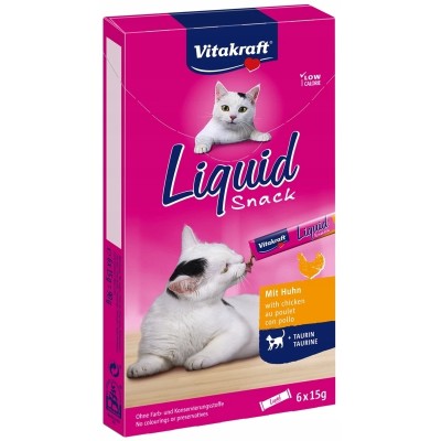 VITAKRAFT Cat LIQUID SNACK kurczak 1 szt