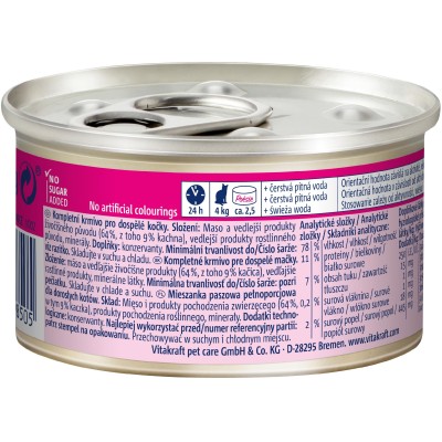 Poesie mus kaczka 85 g VITAKRAFT