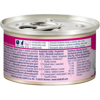 Poesie mus kaczka 85 g VITAKRAFT