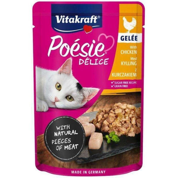 Poesie Delice kurczak w galaretce  85 g VITAKRAFT