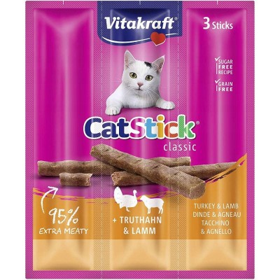 Cat Stick /3szt - indyk jagnięcina  VITAKRAFT