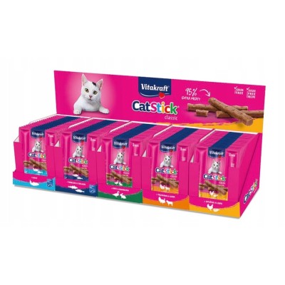 Cat Stick /3szt - kaczka z królikiem  VITAKRAFT