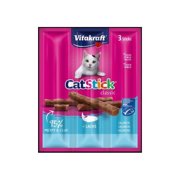 Cat Stick /3szt - łosoś  VITAKRAFT