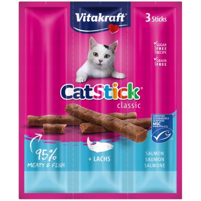 Cat Stick /3szt - łosoś  VITAKRAFT