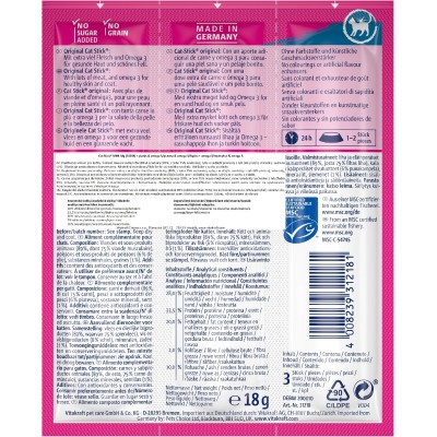 Cat Stick /3szt - flądra  VITAKRAFT